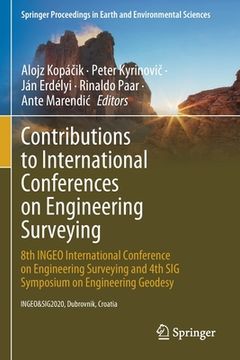 portada Contributions to International Conferences on Engineering Surveying: 8th Ingeo International Conference on Engineering Surveying and 4th Sig Symposium 