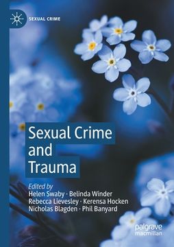 portada Sexual Crime and Trauma (en Inglés)