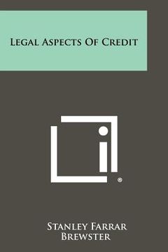 portada legal aspects of credit