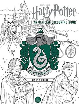 portada Harry Potter: Slytherin House Pride: The Official Colouring Book (en Inglés)