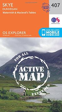 portada Skye - Dunvegan 1 : 25 000 (OS Explorer Active Map)