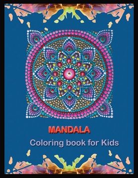 portada MANDALA coloring book for kids (en Inglés)