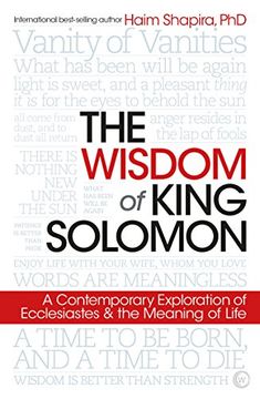 portada The Wisdom of King Solomon: A Contemporary Exploration of Ecclesiastes and the Meaning of Life (en Inglés)