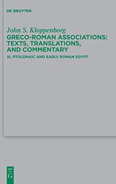 portada Ptolemaic and Early Roman Egypt: 246 (Beihefte zur Zeitschrift fur die Neutestamentliche Wissenschaft, 246) (en Inglés)