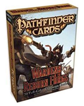 portada Pathfinder Campaign Cards: Wardens of the Reborn Forge