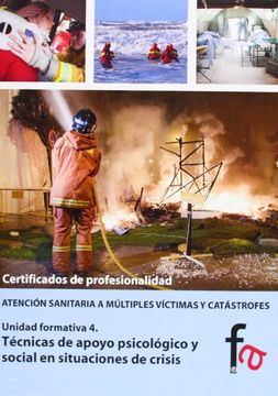 portada Técnicas de apoyo psicológico y social en situaciones de crisis (in Spanish)