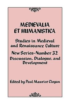 portada studies in medieval and renaissance culture: discussion, dialogue, and development (en Inglés)