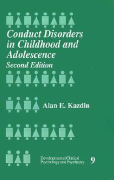 portada conduct disorders in childhood and adolescence