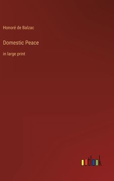 portada Domestic Peace: in large print (en Inglés)