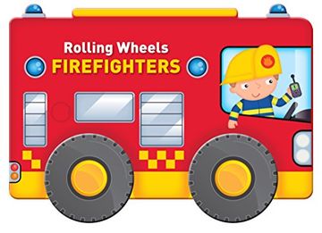 portada Rolling Wheels: Firefighters (en Inglés)
