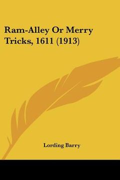 portada ram-alley or merry tricks, 1611 (1913) (en Inglés)