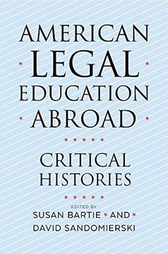 portada American Legal Education Abroad: Critical Histories (en Inglés)