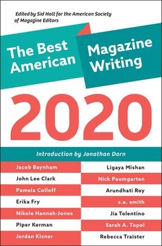 portada The Best American Magazine Writing 2020 (en Inglés)