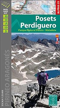portada Posets - Perdiguero 1: 25. 000 (in English)