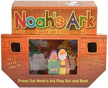 portada Noah's ark (Junior Press out and Build Gift Box) (en Inglés)