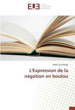 portada L'Expression de la négation en boulou (OMN.UNIV.EUROP.)