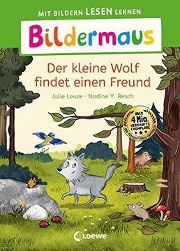 portada Bildermaus - der Kleine Wolf Findet Einen Freund (en Alemán)