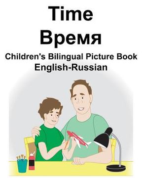 portada English-Russian Time Children's Bilingual Picture Book (en Inglés)