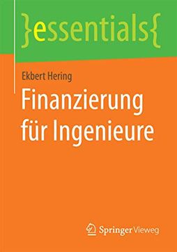 portada Finanzierung für Ingenieure (en Alemán)