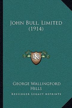 portada john bull, limited (1914) (en Inglés)