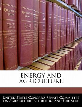portada energy and agriculture (en Inglés)