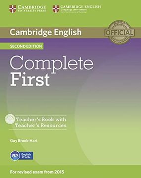 portada Complete First Second Edition. Teacher`S Book With Teacher`S Resource Cd-Rom 