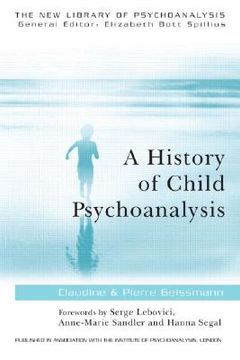 portada a history of child psychoanalysis (en Inglés)