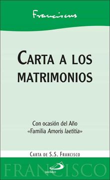 portada Carta a los Matrimonios: Con Ocasión del año «Familia Amoris Laetitia» (Encíclicas y Documentos)