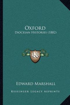 portada oxford: diocesan histories (1882)