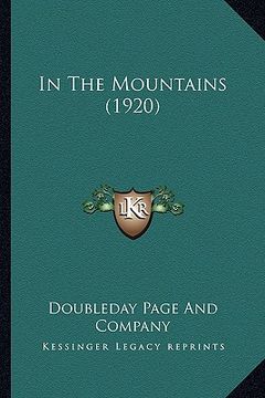 portada in the mountains (1920) (en Inglés)