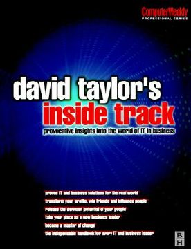 portada david taylor's inside track: provocative insights into the world of it in business (in English)