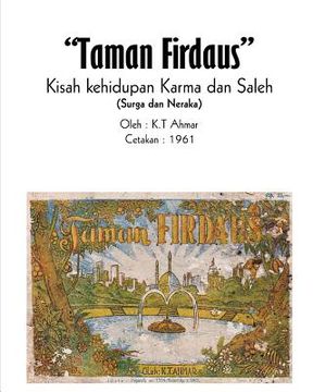 portada Komik Taman Firdaus Kisah Kehidupan Karma Dan Saleh (Surga Dan Neraka) (en Inglés)