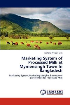 portada marketing system of processed milk at mymensingh town in bangladesh (en Inglés)