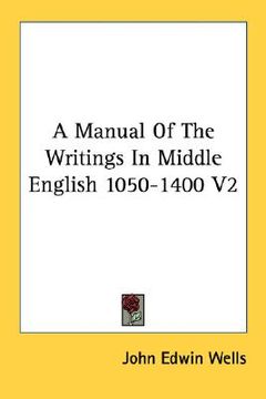 portada a manual of the writings in middle english 1050-1400 v2