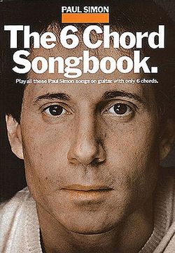 portada paul simon - the 6 chord songbook (en Inglés)
