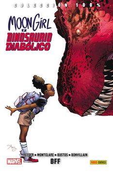 portada 100% Marvel hc. Moon Girl y Dinosaurio Diabólico 1