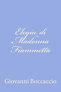 portada Elegia di Madonna Fiammetta (in Italian)