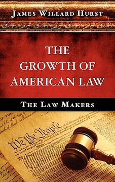 portada the growth of american law (en Inglés)