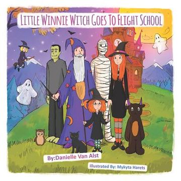 portada Little Winnie Witch Goes to Flight School (en Inglés)