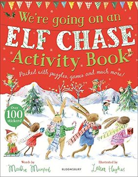 portada We'Re Going on an elf Chase Activity Book (en Inglés)