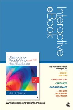 portada Statistics for People who (Think They) Hate Statistics Interactive Ebook Student Version 
