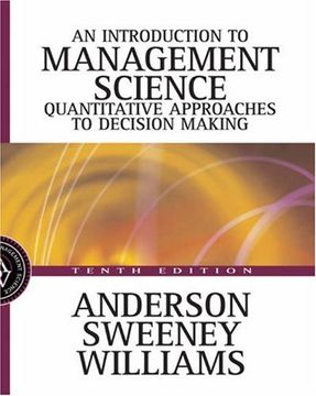 portada Introduction to Management Science: A Quantitative Approach to Decision Making With Cd-Rom 