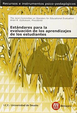 portada Estándares Para la Evaluación de los Aprendizajes de los Estudiantes (in Spanish)