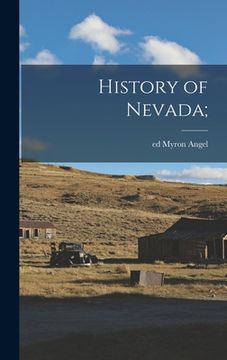 portada History of Nevada; (en Inglés)