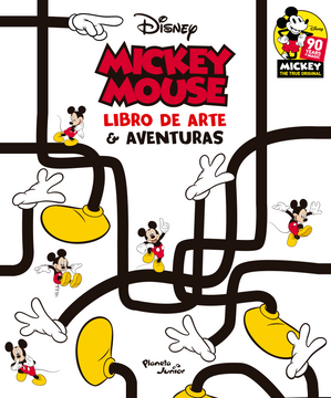 portada Mickey Mouse. Libro de Arte y Aventuras
