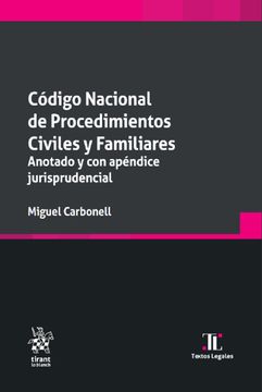 portada Código Nacional de Procedimientos Civiles y Familiares. Anotado y con Apéndice Jurisprudencial