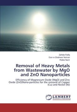 portada Removal of Heavy Metals from Wastewater by Mgo and Zno Nanoparticles