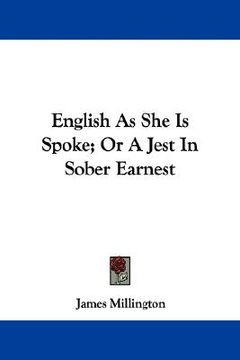 portada english as she is spoke; or a jest in sober earnest (in English)