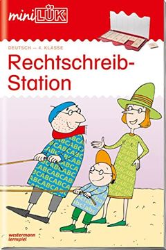 portada Minilük: Rechtschreibstation 4. Klasse (in German)