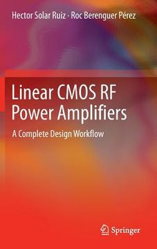 portada Linear CMOS RF Power Amplifiers: A Complete Design Workflow (en Inglés)